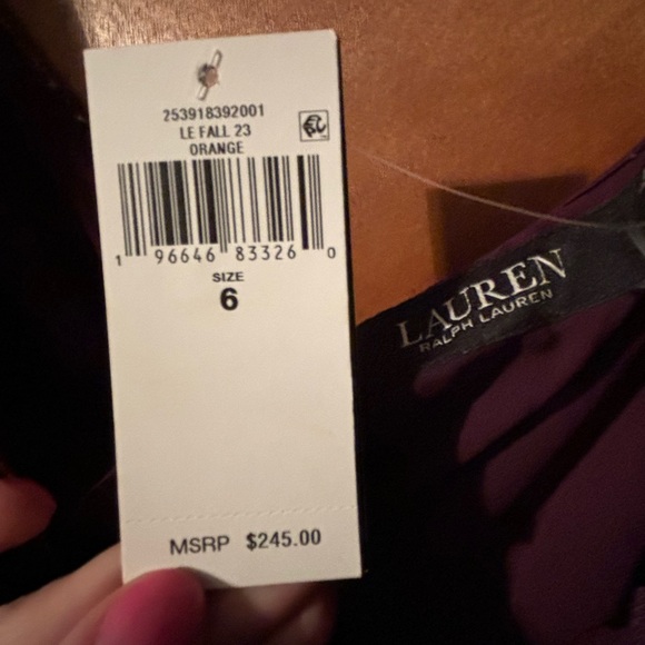 NWT Ralph Lauren pheasant dress - size 6 - Picture 4 of 9